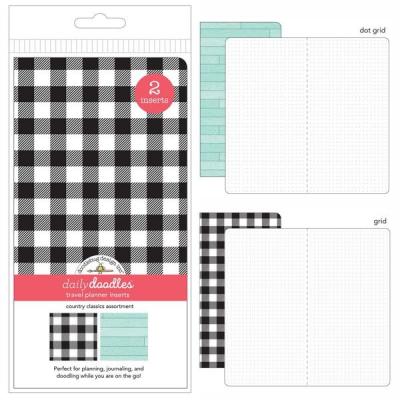 Doodlebug Design Daily Doodles Travel Planner - Country Classics Assortment